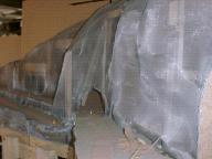 Subroadbed of tunnel location